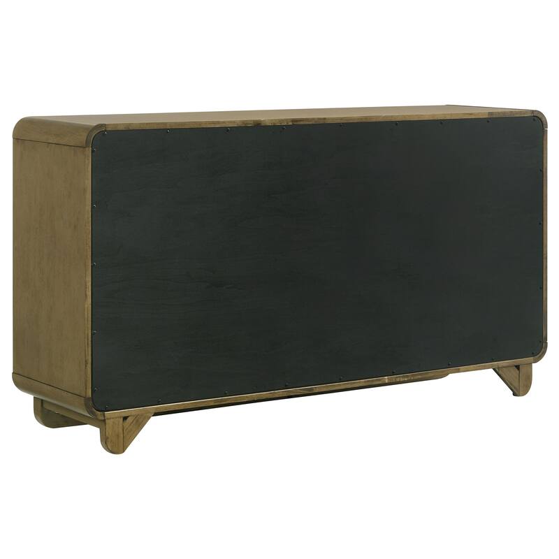 Tully Nutmeg 6-drawers Dresser