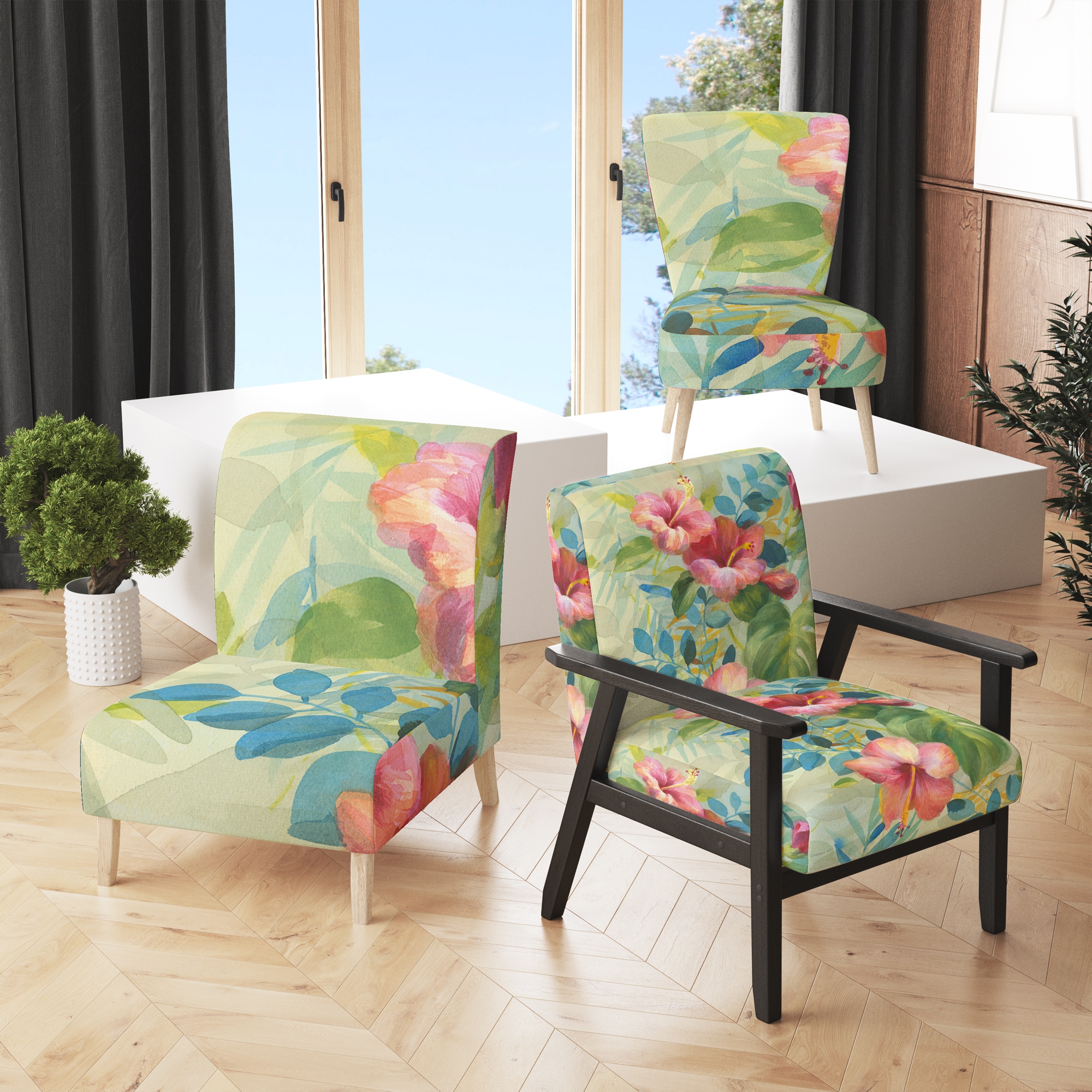 Tropical living top room chairs