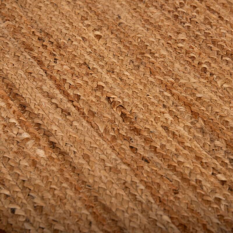 Alora Decor Zenon Tone on Tone Solid Jute Area Rug