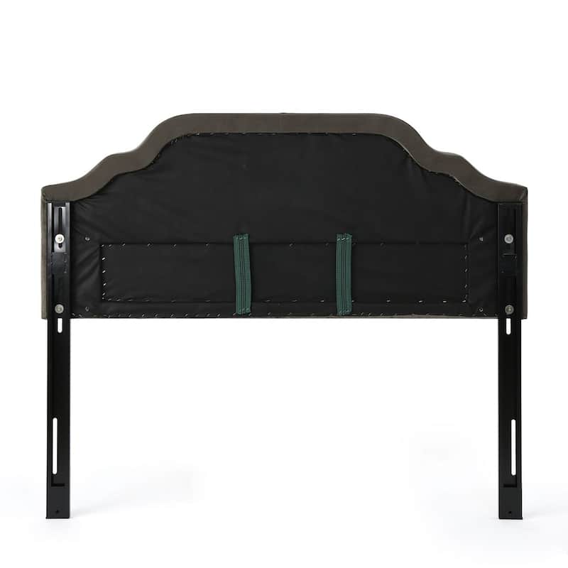 Queen & Full Tufted Headboard with Nailhead Trim by Christopher Knight Home
