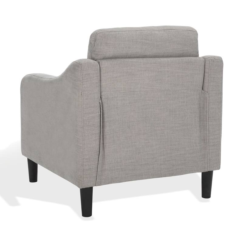 SAFAVIEH Couture Nathaniel Tufted Back Accent Chair - 32"W x 32"D x 34"H