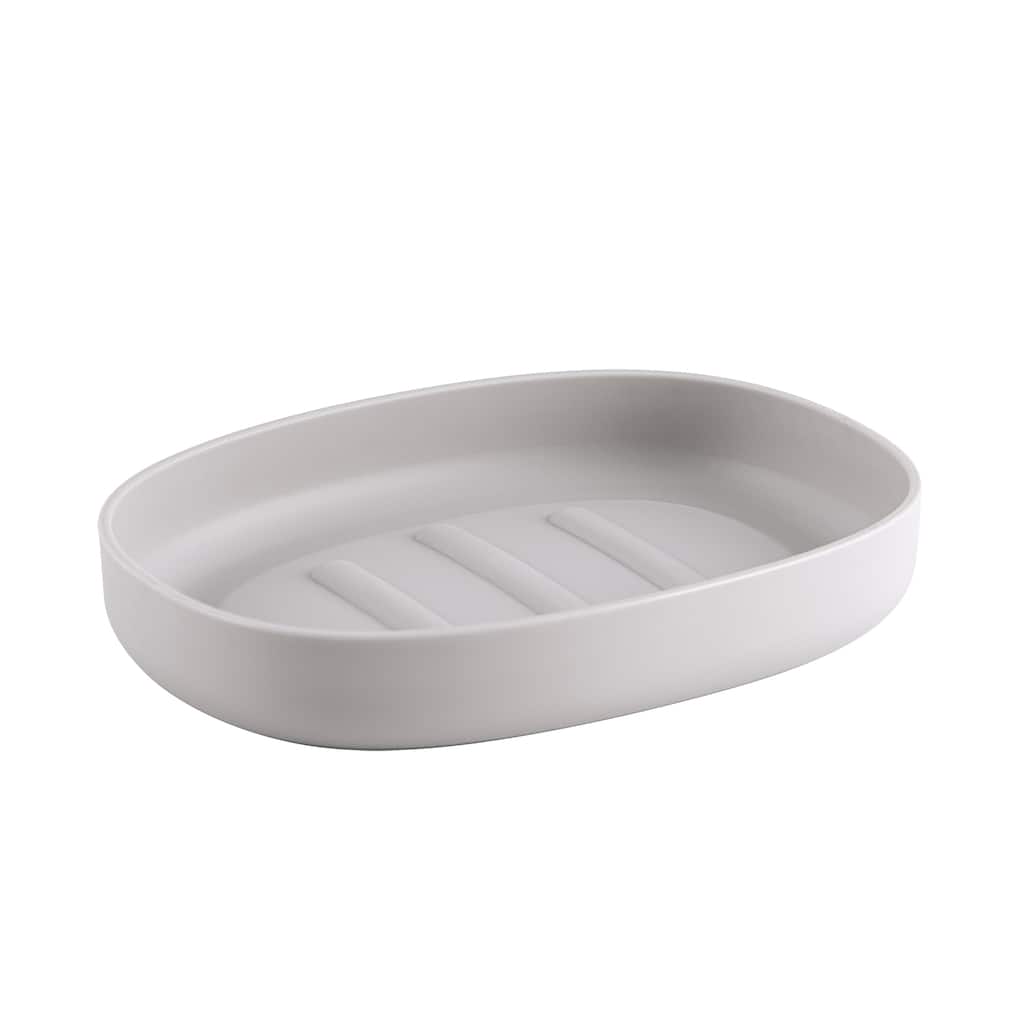 New Town Grey Plastic Soap Dish - Soap Dish