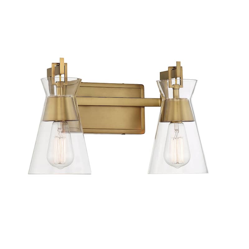 Savoy House 8-1830-2 Lakewood 2 Light 16" Wide Bathroom Vanity Light