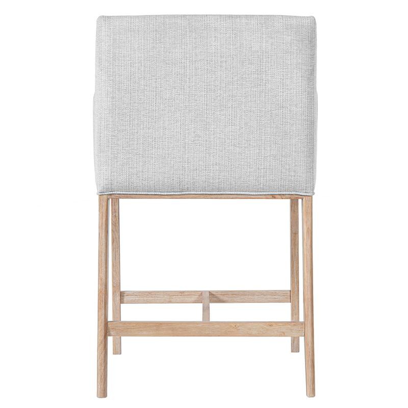 Christopher Knight Home - Modern Upholstered Counter Stools with Arms - Set of 2