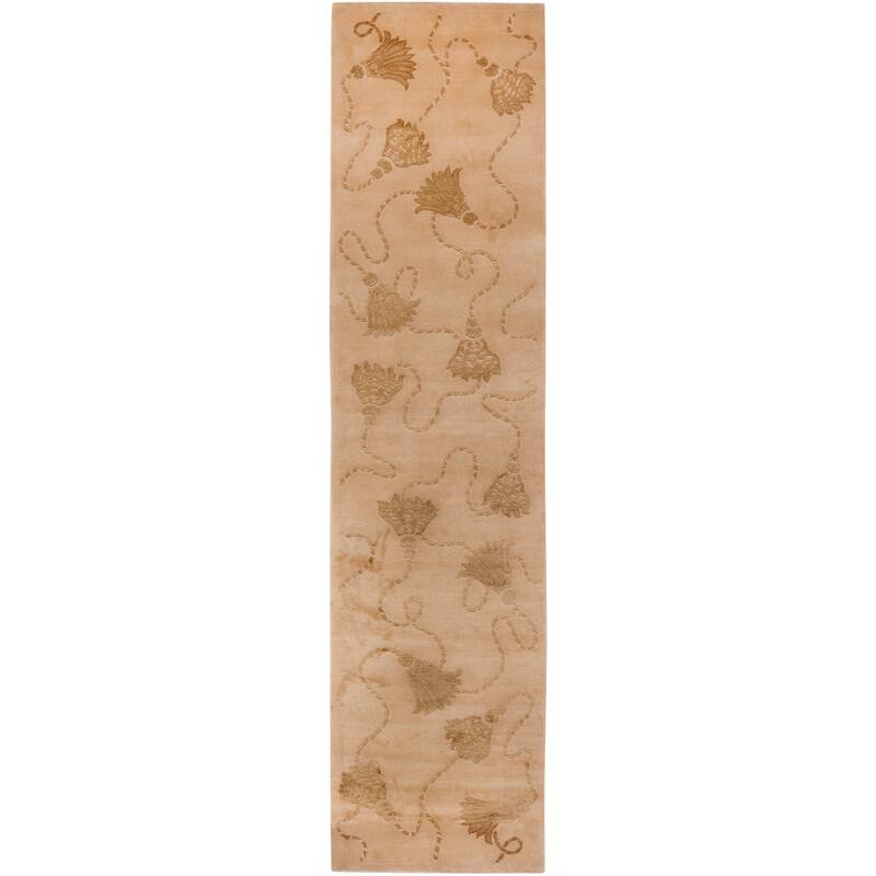 SAFAVIEH Couture Hand-knotted Tibetan Hyrmete Modern Wool Rug