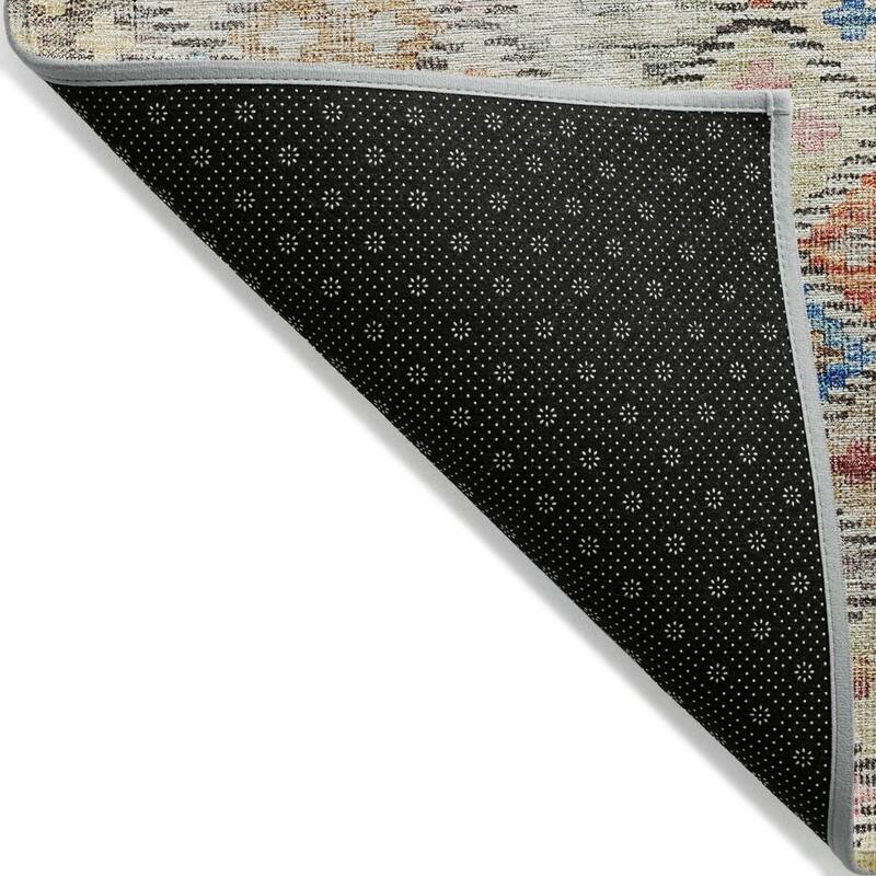 HomeRoots Geometric Transitional Rectangle Outdoor Rug