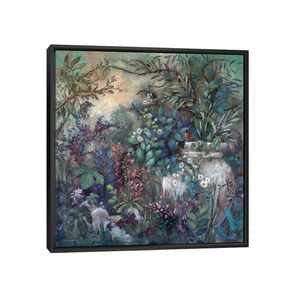 iCanvas "Secret Garden" by Lisa Marie Kindley Framed Canvas Print