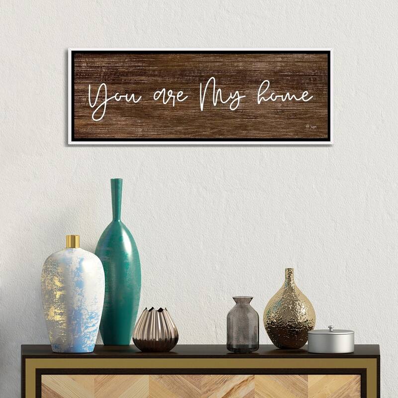 iCanvas "You Are My Home" by Jaxn Blvd. Framed