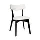 preview thumbnail 25 of 141, Christopher Knight Home - Chazz Mid-Century Modern Upholstered Dining Chairs Set with Solid Wood Splayed Leg