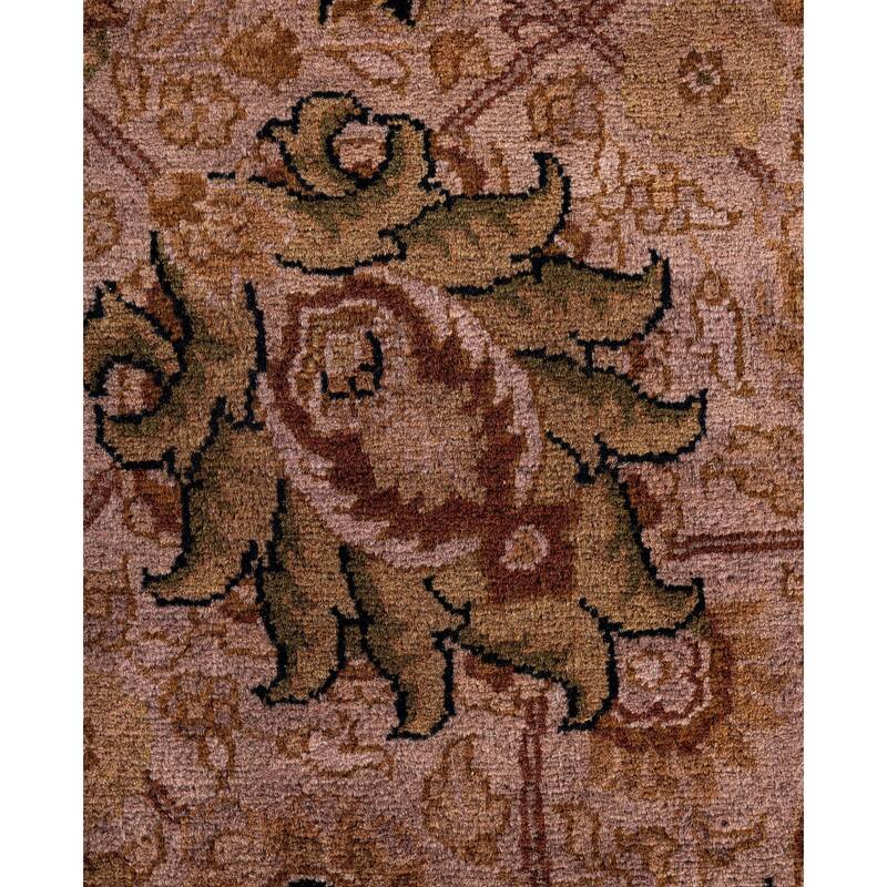 Overdyed One-of-a-Kind Hand-Knotted Area Rug - Beige - 7' 1" x 7' 1"