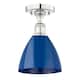 Option Blue / Polished Nickel