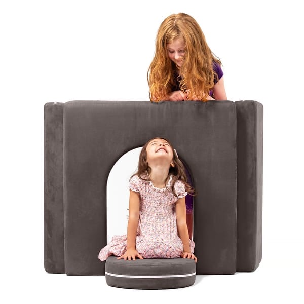 slide 2 of 23, Zipline Playscape Castle Gate - Playtime Furniture for Kids