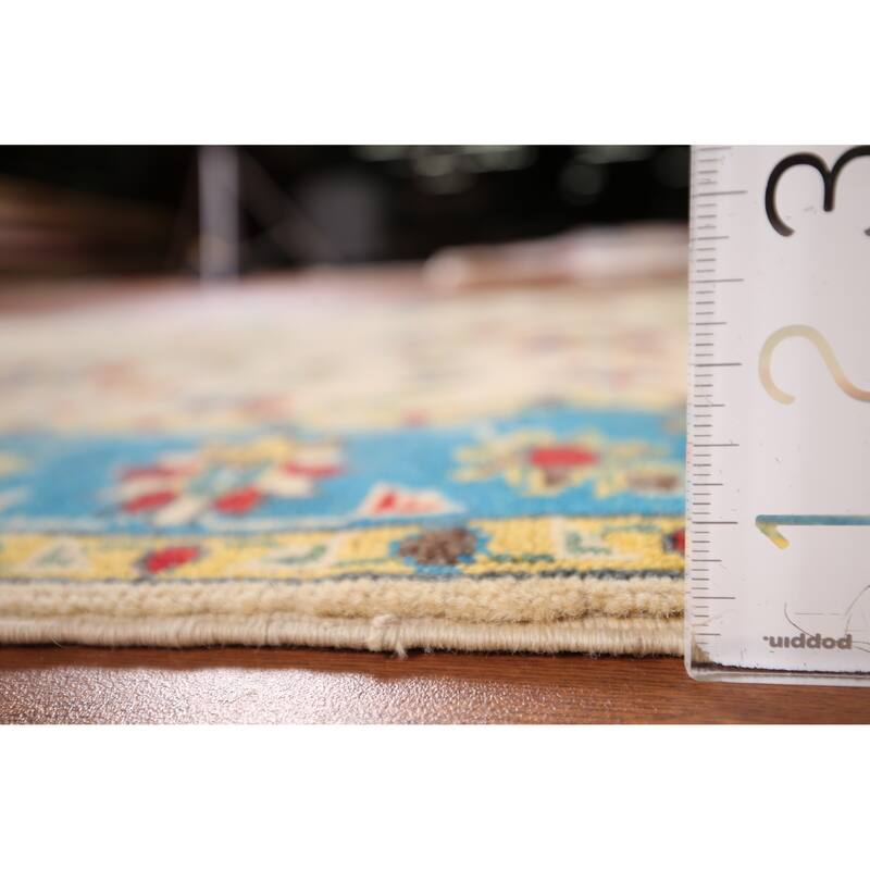 Transitional Oushak Oriental Accent Rug Handmade Wool Carpet - 3'5" x 5'0"