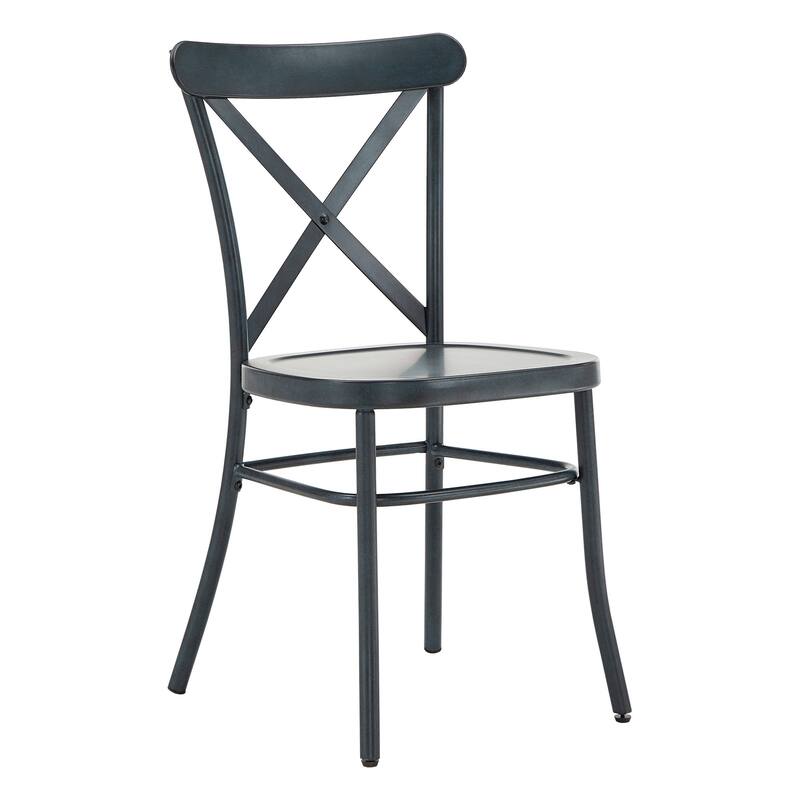 Pompey Metal Dining Chairs (Set of 2) by iNSPIRE Q Classic