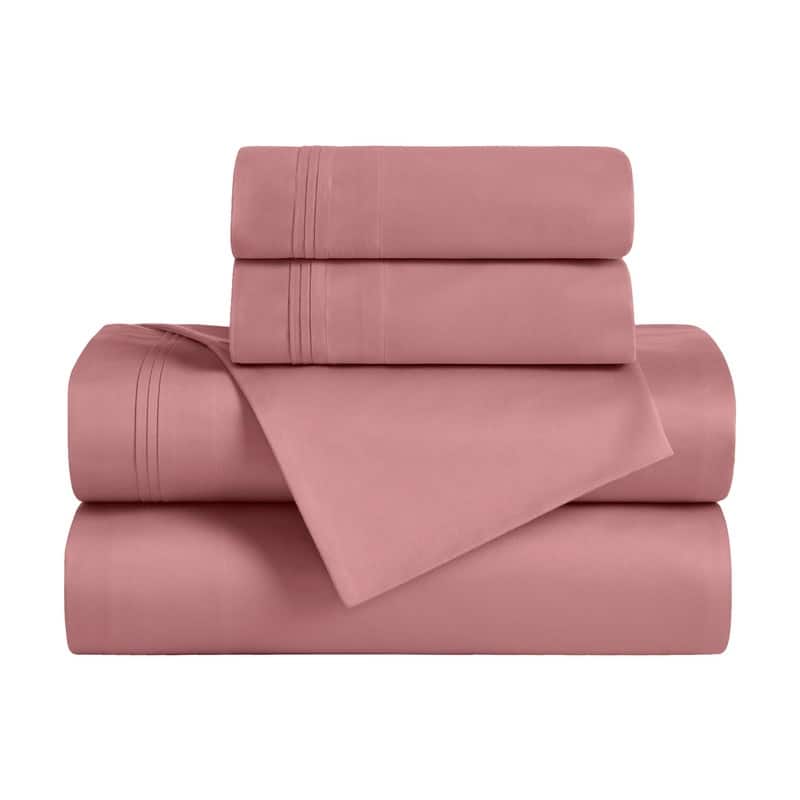 Superior Egyptian Cotton 650 Thread Count Deep Pocket Solid Sheet Set