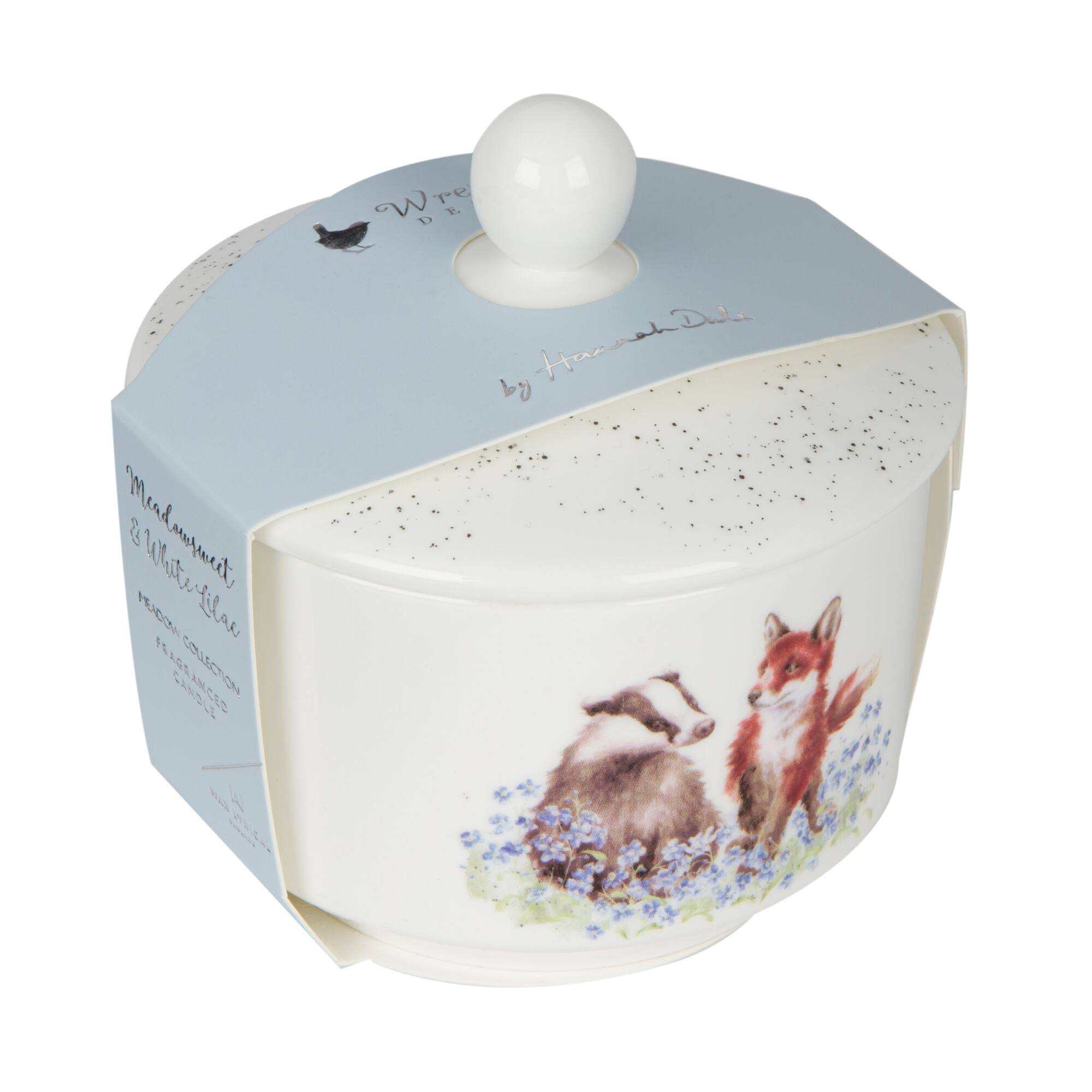Wax Lyrical Wrendale Designs Meadow Ceramic Candle Up to 32 Hours