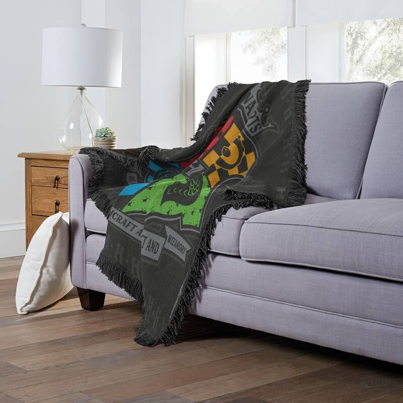 Harry Potter Heraldry And Hype Jacquard Throw