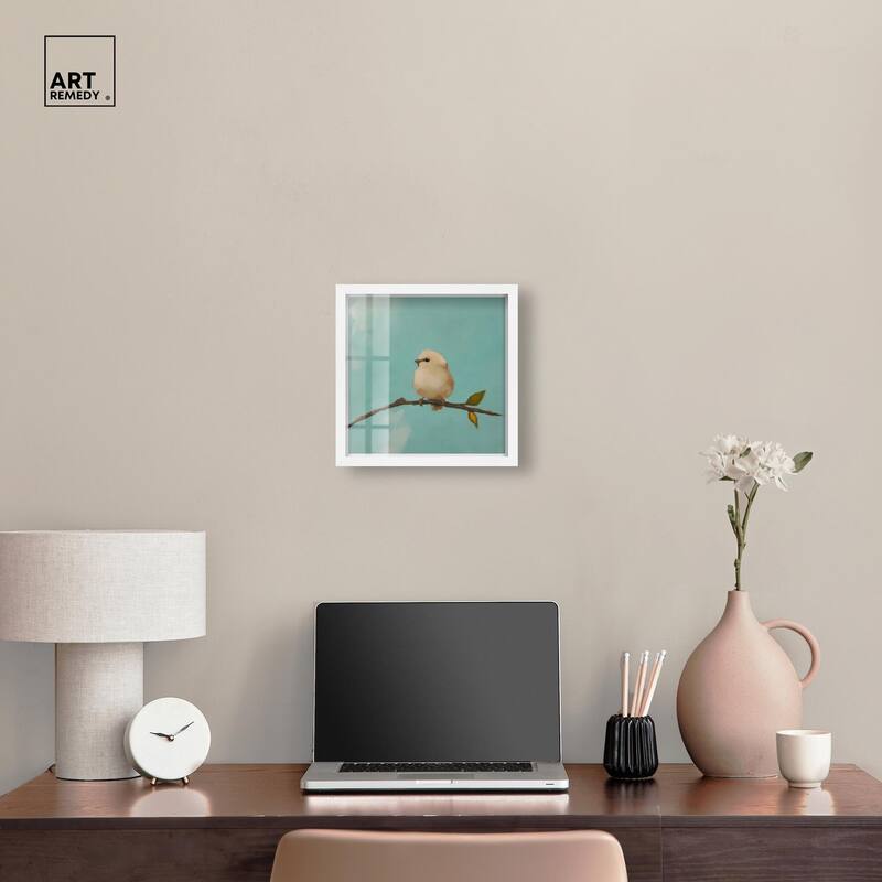 Azure Avian Shadowbox by Art Remedy