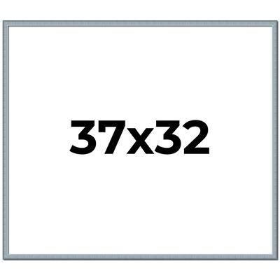 37x32 Frame Rustic Sky Blue Solid Wood Picture Frame | 0.75 Inch