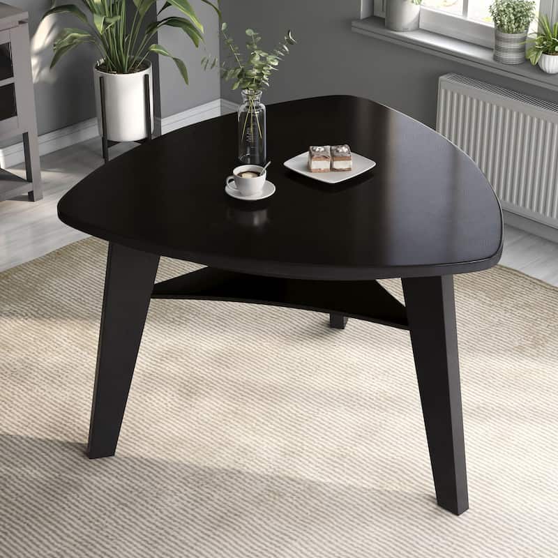 Hace Modern Black Solid Wood 7-Piece Counter Height Table Set by Furniture of America