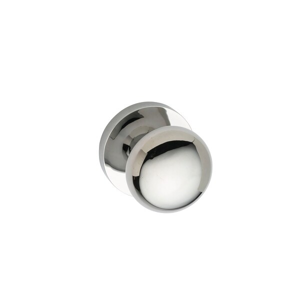 Montana Forge K2-R4-4090 Single Dummy Door Knob Set with K2 Knob and R4 Rose from the Contemporary Collection