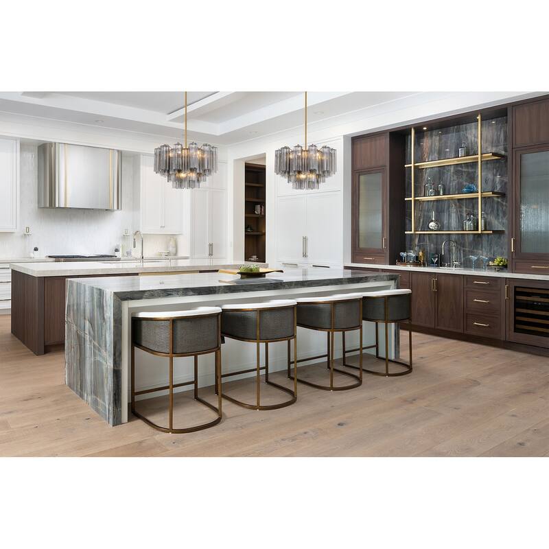 Crystorama Lighting Group ADD-306-SM Addis 6 Light 20" Wide Chandelier