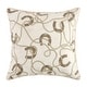 preview thumbnail 7 of 16, Tasha Polizzi for Paseo Road Western Design Teddy-Backed Bouclé Plush Pillow, 18" x 18" Pierre Equestrian