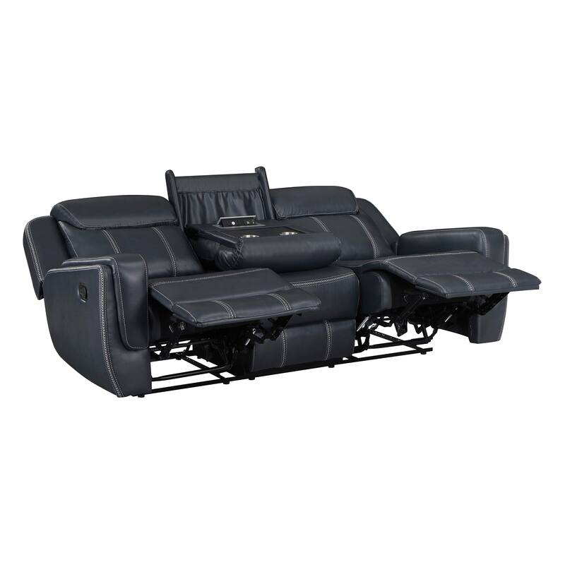 Manuel 2-Piece Manual Reclining Living Room Sofa Set