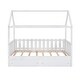 preview thumbnail 6 of 7, Twin Size Modern Solid House Bed with Fence-shaped Guardrail and 2-Drawers