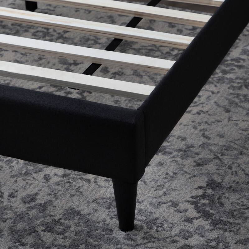Brookside Amelia Upholstered Bed with Horizontal Channels