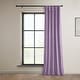 preview thumbnail 120 of 140, Exclusive Fabrics Heritage Plush Velvet Room Darkening Curtain (1 Panel) - Luxurious Single Drapery for Enhanced Room Darkening