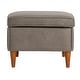 preview thumbnail 19 of 20, Atley Upholstered Ottoman with Storage and Solid Wood Legs