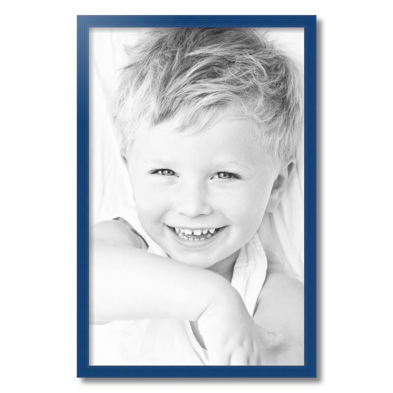 ArtToFrames Classic Waves 18x28 Inch Picture Frame, 1.00 Inch Wood Poster Frame Available in Multiple Colors (60823-18x28)