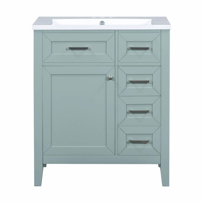 30" Bathroom Vanity with Sink Combo and Drawers