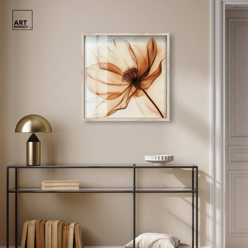 Fragile Elegance II Shadowbox by Art Remedy