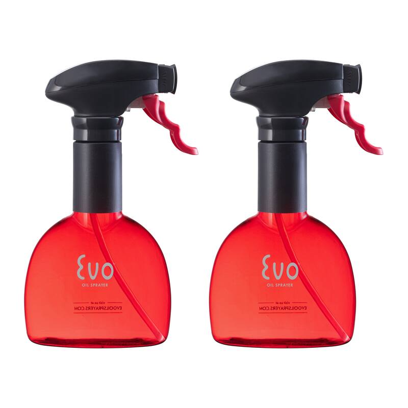 Evo Mini Oil Sprayers, 8-Ounce Capacity - Red