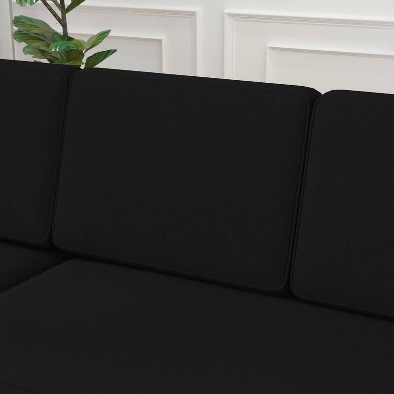 85.8" Pull Out Sleeper Sofa With USB Port And T-pyce Port