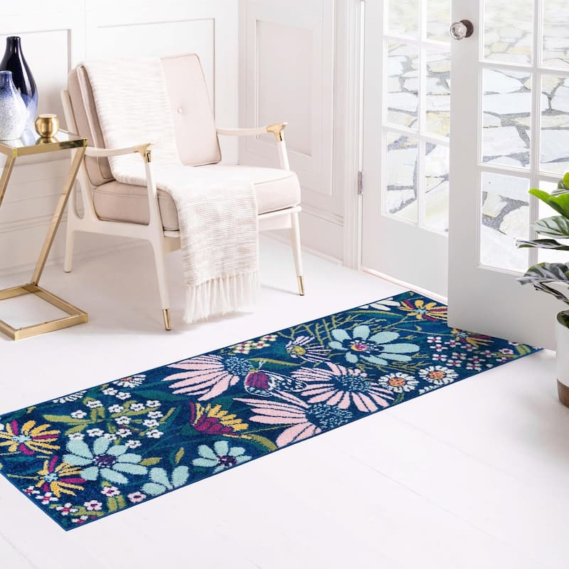 Contemporary Demdence Collection Area Rug