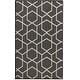 preview thumbnail 12 of 71, Nourison Horizon Indoor/Outdoor Geometric Area Rug 3' x 5' - Black