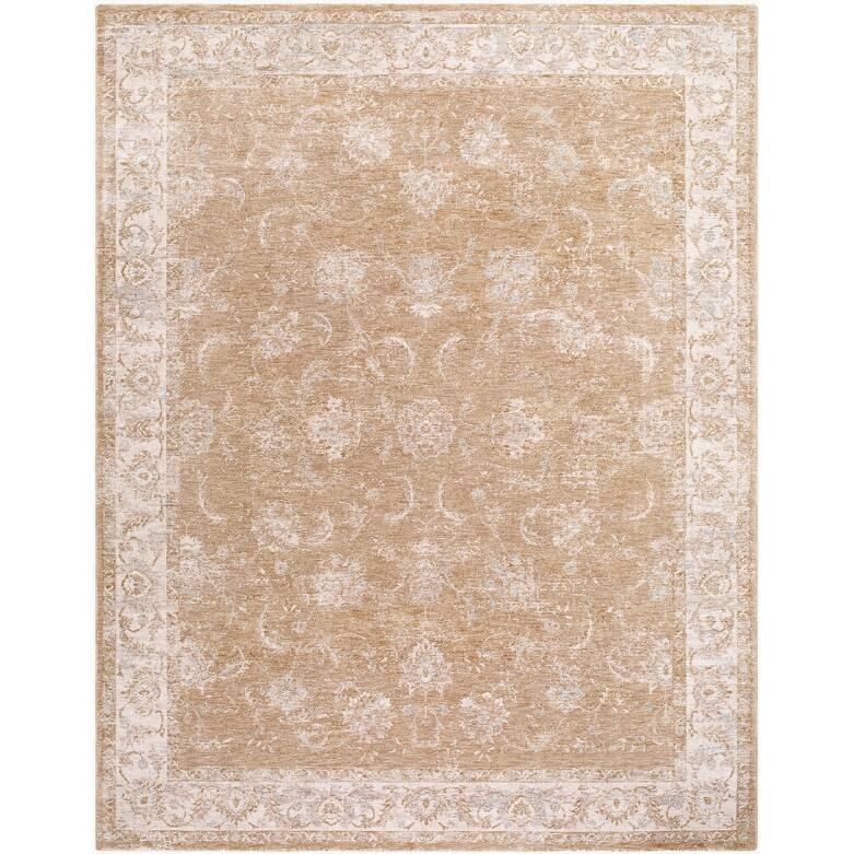 Livabliss Da Vinci Traditional Area Rug - 7'10" x 10'2" - Light Brown
