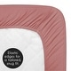 preview thumbnail 4 of 4, Sweet Jojo Designs Mauve Pink Boho Arrow Girl Fitted Mini Portable Crib Sheet Dark Rose Ivory Bohemian Farmhouse Shabby Chic