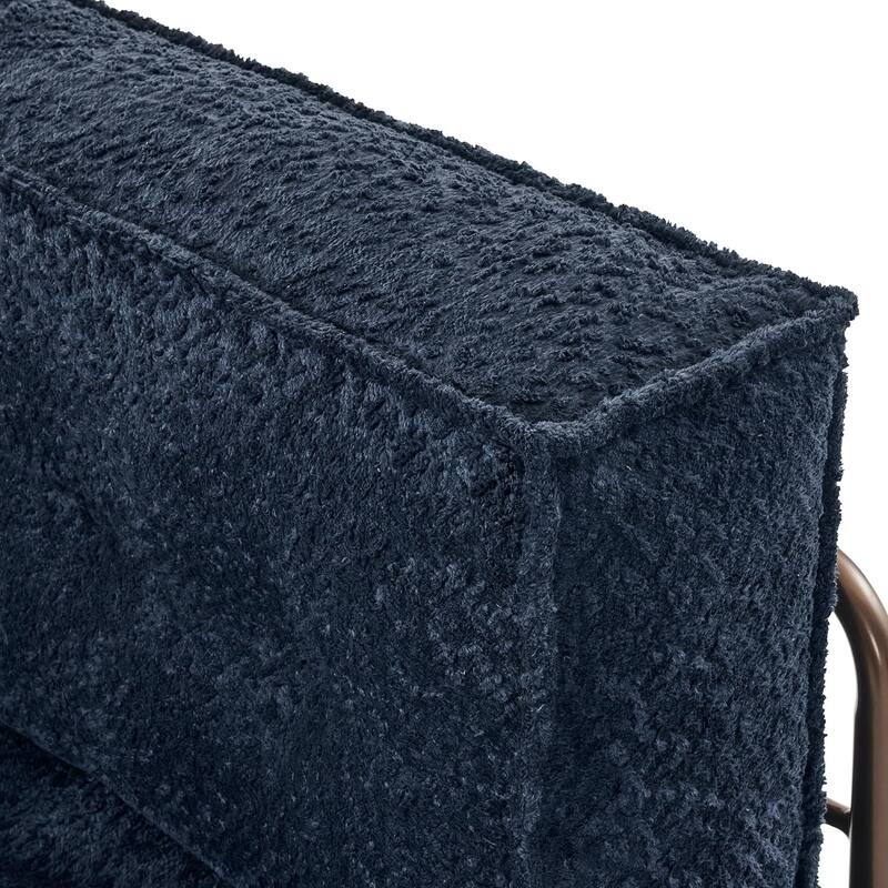 MCombo Modular Sofa Couch with Removable Cushion, 3 Seaters Accent Sofa Chair