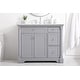 preview thumbnail 1 of 32, Petal 36 - 48 Inch Single Bathroom Vanity Grey - 42 Inches