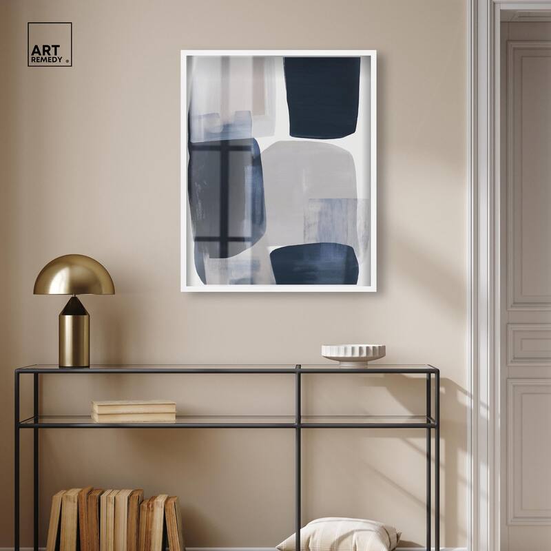 Oceanic Forms II Shadowbox by Art Remedy