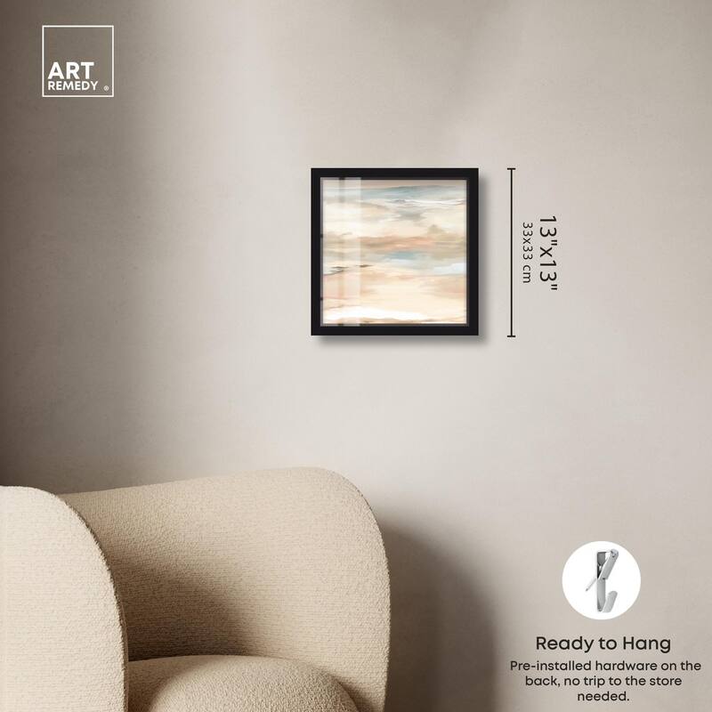 Roseate Skyfall I Shadowbox by Art Remedy