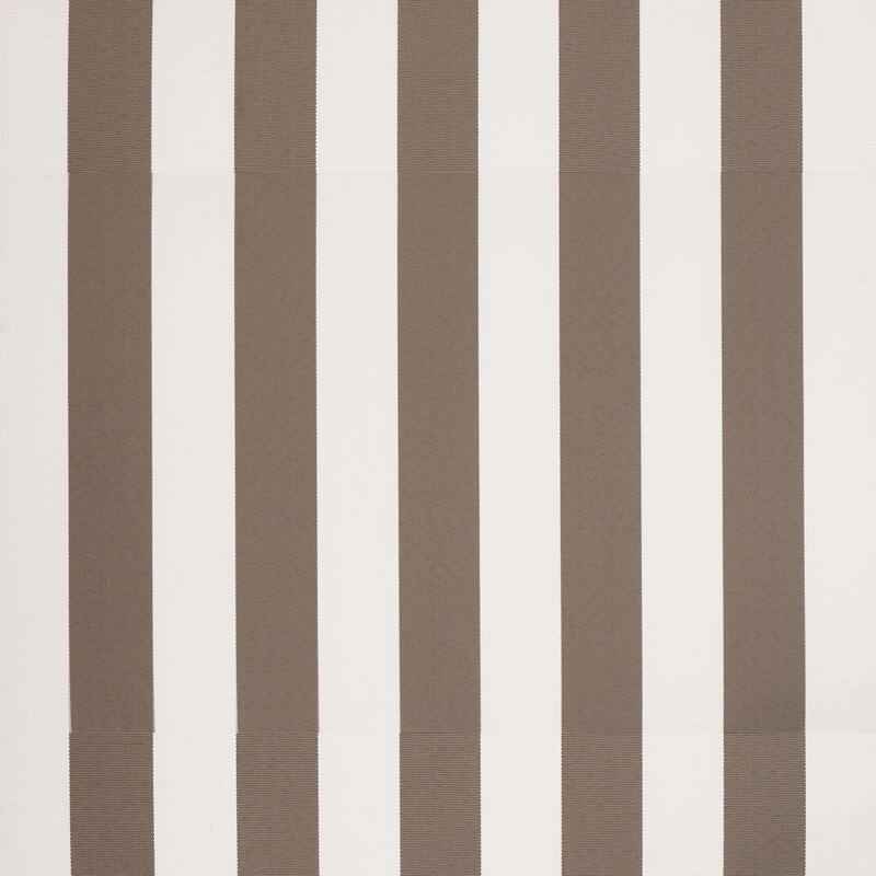 NADAAL STUDIOS Mareth Sofa, Tulip-Shaped Wicker Seat with Cushioned Upholstery, Aluminum Frame, Brown - Seats 3