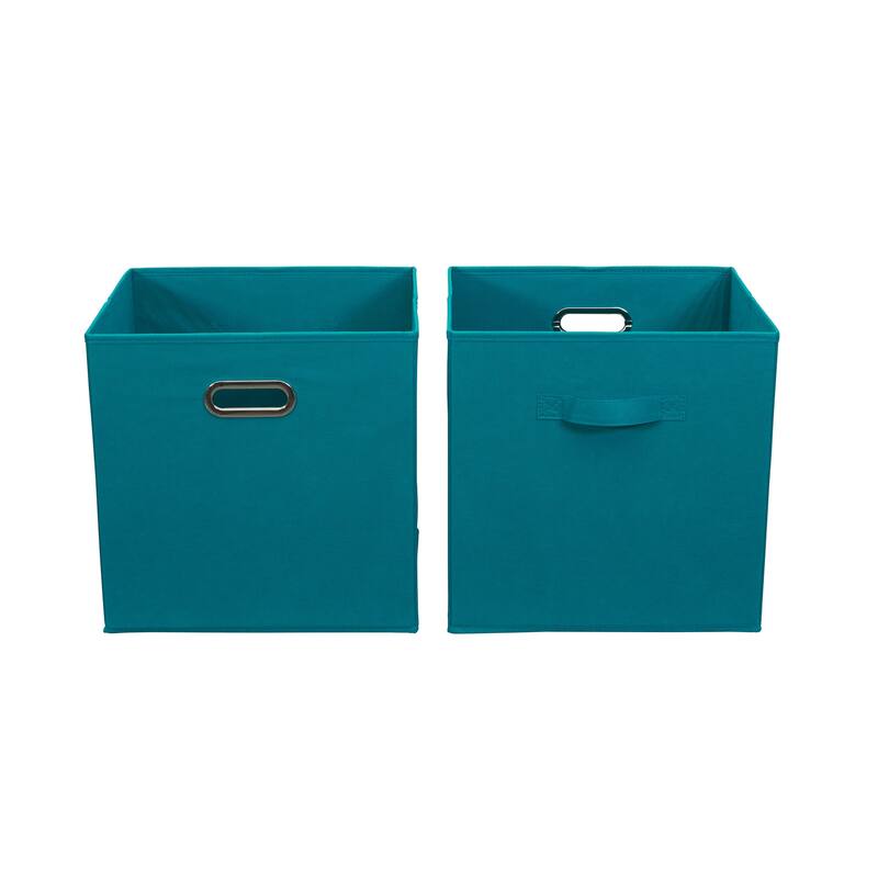 Household Essentials Fabric Storage Bins, Set of 2