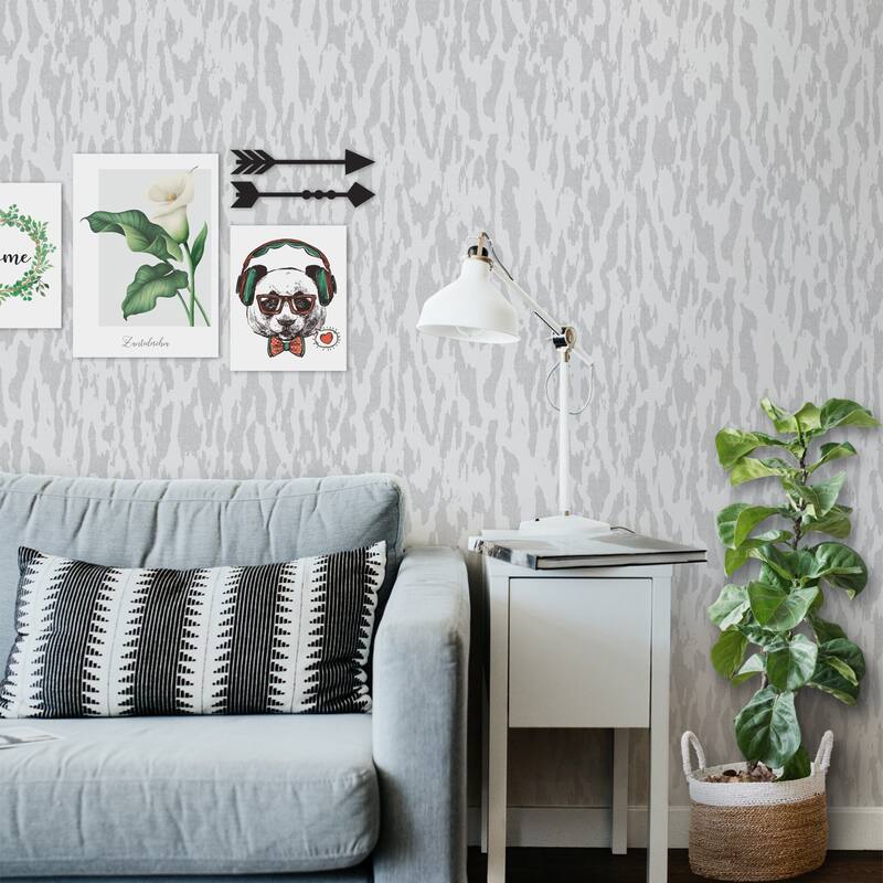 SUSSEXHOME Removable Wallpaper-Waterproof, Strippable, Light Resistance & Cleanable Wall Paper Roll-Wallpaper-Lava2