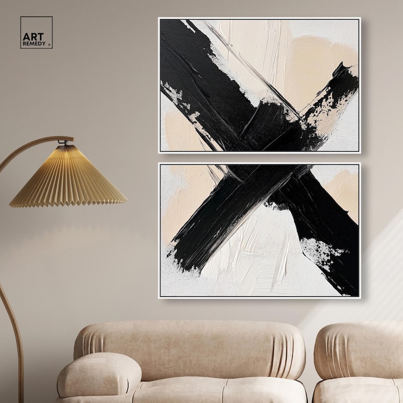 Graphic Impact I Canvas Set of 2 by Art Remedy