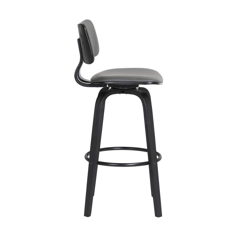 Pico Upholstered Swivel Bar/Counter Stool
